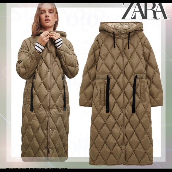 DOWN PUFFER COAT - Picture 3 of 13